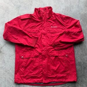 Men’s XL Red Columbia Windbreaker Jacket